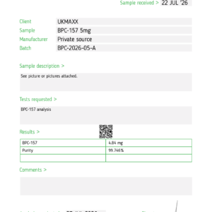 UK Maxx BPC 157