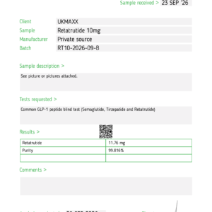 UK Maxx Retatrutide 10MG